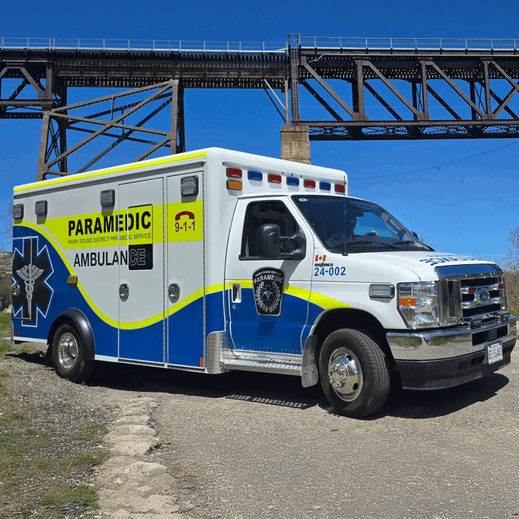 Parry Sound District Paramedic Services Ambulance